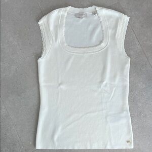 Ted Baker London Cream Tank Top